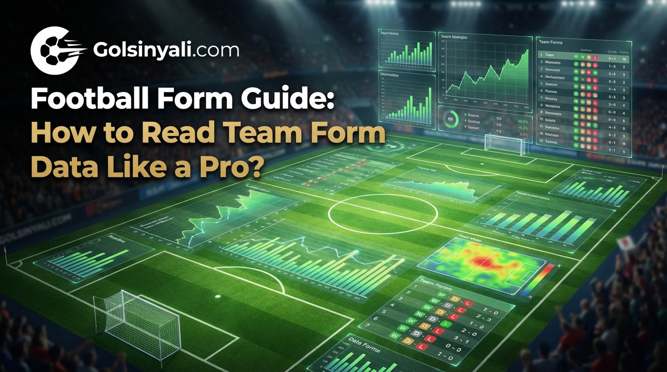 Football Form Guide: How to Read Team Form Data 2026 | Golsinyali ...