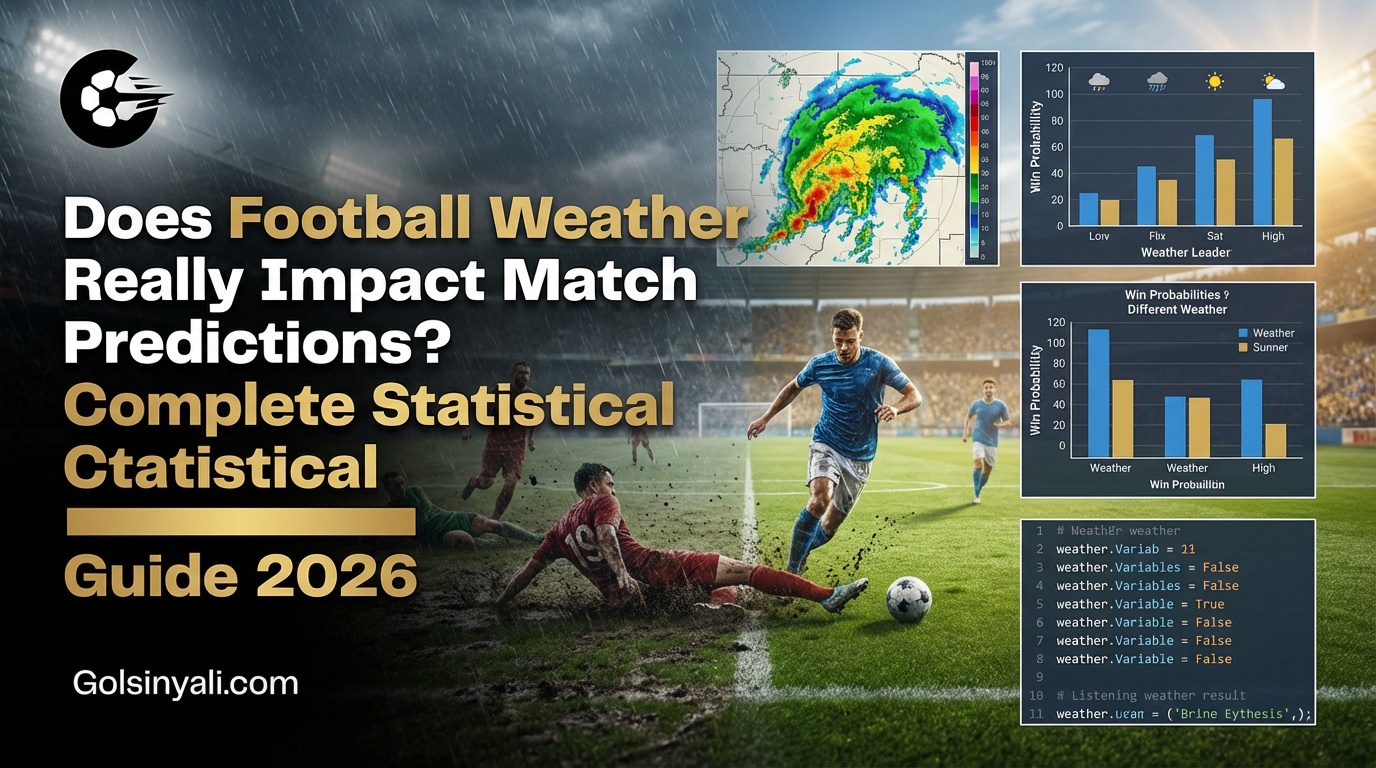 Football Weather Impact on Match Predictions 2026 | Golsinyali | Goal ...